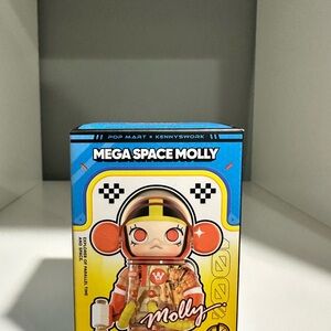 POP MART Mega Space Molly Orange Juice Edition